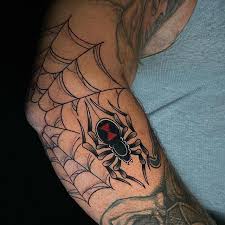 This black widows temporary tattoo will make anyone believe that you have a real spider crawling over you.black widow tattoo symbolizes strength, independence, cunning and intelligence.while black widow seems delicate and vulnerable on the outside they are always ready to defend themselves. Incredible Black Widow Spider Tattoo Idea
