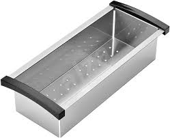 sinks stainless steel colander