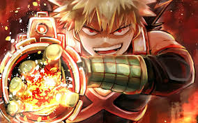Anime My Hero Academia Katsuki Bakugou 1080p Wallpaper Hdwallpaper Desktop Aesthetic Anime My Hero Academia Anime Wallpaper
