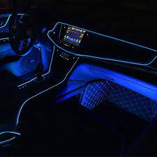 Car Diy Led Decoration Neon Light 12v Car Interior Led Flexible El Cold Wire For Dashboard Buy Car Interior Led Flexible El Cold Wire Product On Alibaba Com