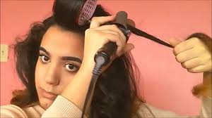 For those who already have naturally curly or wavy hair you might be thinking that electric hair rollers aren't for you, electric hair rollers can still be of a beneficial use in your daily styling needs. How To Velcro Rollers On Curly Hair Wet To Dry Routine Youtube