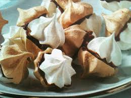 They will melt on your tongue. Mocha Meringue Cookies Original And Authentic German Recipes