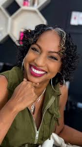 ♥️Her hair was shedding & she wanted sum’n a lil different..😍Some ah the  Juiciest Curls you’d see