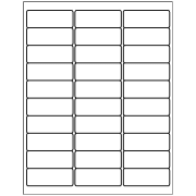Design and make your own labels with these templates. Template For Avery 5160 Address Labels 1 X 2 5 8 Avery Com
