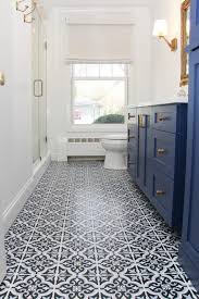 Flooring Tile 21st Century Tile Braga 8x8 Blue Grout White Patterned Bathroom Tiles Blue Tile Floor Tile Bedroom