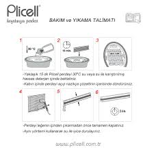 Plicell Perde Bakim Ve Yikama Talimati Perde Bakken