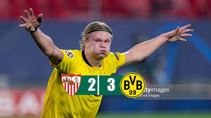 E l sevilla se juega meterse en los cuartos de final de la liga de campeones. Sevilla Vs Borussia Dortmund 2 3 All Goals Highlights 17 02 2021 Hd Youtube