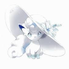 Klicke Um Das Bild Zu Sehen Alolan Vulpix Wearing Hat Alolan Hat Vulpix Wearing Pokemon Eevee Cute Pokemon Wallpaper Cute Pokemon