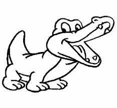 Crocodile Pictures For Kids Coloring Home