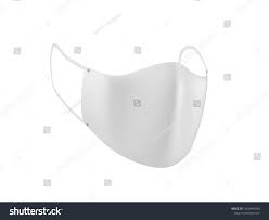 Face Mask Mockup Front Half Side View Isolated On White 3d Rendering Ad Advertisement Mockup Front Face Mask In 2020 Face Mask Mask Design Mask