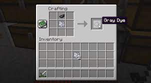 This tutorial will show you what dyes you need to get to create grey dye and how to make grey dye in minecraft.the outro song disco con. How To Make Gray Dye Minecraft Recipe