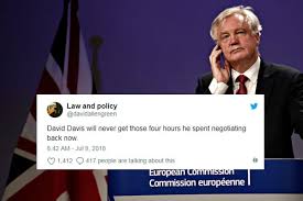 The strongest violence during protests. David Davis Resigns As Brexit Secretary The Funniest Twitter Reactions