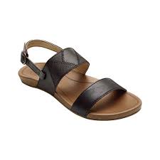 Womens Olukai Hiona Pai Slingback Size 7 M Dark Javatan Leather