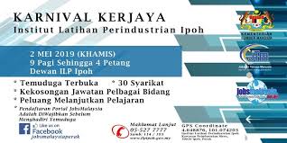 Institut latihan perindustrian kuala lumpur (ilpkl). Xtvt Ilp Ipoh Orang Ramai Dijemput Hadir Ke Karnival Facebook
