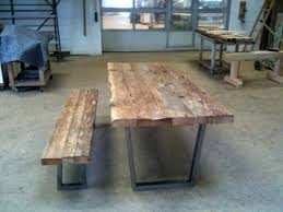 Old Wood Table Old Wood Old Oak Rustic Solid Dining Table Industrial Design