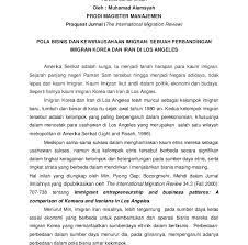 Yang dijadikan rujukan yang akan digunakan dalam penelitian baik dari jurnal, skripsi atau penelitian orang lain dan buku. Contoh Outline Jurnal Ilmiah Jawkoscc