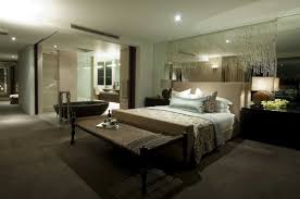 A king size luxurious bedroom with awesome use of colors. 19 Outstanding Master Bedroom Designs With Bathroom For Full Enjoyment