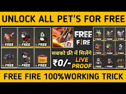 Going on vacation is one of the best experiences — you get to escape responsibilities, see a new place and create new memories. How To Unlock All Pet S In Free Fire For Free Youtube