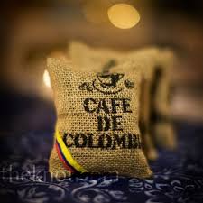 Guests Were Treated To Mini Bags Of Colombian Coffee Beans And Small Boxes Filled With Traditional Brazilian Truffles Colombian Wedding Coffee Favors Wedding
