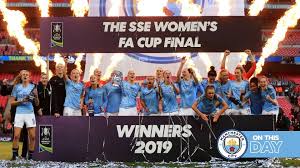 While dreams of wembley glory may be some way off yet for the big guns of english football, the magic of the cup has already begun for some. Manchester City On This Day Women S Fa Cup Final 2019 Facebook