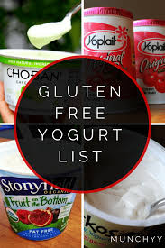 In some cases, they are full of artificial sweeteners or contain as much sugar as a candy bar. Gluten Free Yogurt Listing The Ultimate Guide