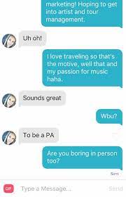 Geez, no wonder they seem so confused. How To Handle A Boring Conversation Tinder
