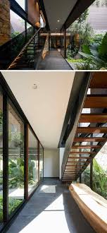 Jardin D Interieur La Nature Au Cœur D Une Maison Mexicaine Plan Maison Contemporaine Jardin Interieur Maison D Architecture
