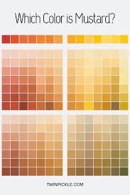 Right Shade Of Mustard Yellow