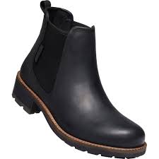 Keen oregon city chelsea leather boot women's all sizes new style! Keen Women S Oregon City Chelsea Casual Shoes Black Toasted Coconut Elliottsboots