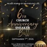 PTOD's 6th Church Anniversary: Sneaker Ball