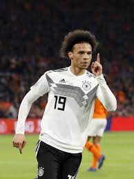 Leroy Sane Of Germany During The Uefa Euro 2020 Qualifier Group C Leroy Sane Manchester City Football Club Adidas Wallpapers