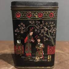 Middle 19th century chinese export double lacquer tea caddy on stand from the qing dynasty. Vintage Chinese Tea Caddy Furniture Home Living Kitchenware Tableware Coffee Tea Tableware On Carousell