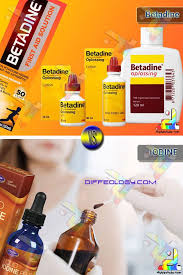 Difference Between Betadine And Iodine Iodine Molecular Atomic Number