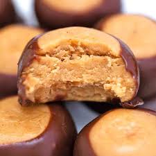 When lifting the truffle out of the chocolate, remember to tap the dipping tool gently on the side of the bowl to allow excess chocolate to drip off. Classic Buckeye Recipe Video Sweet And Savory Meals