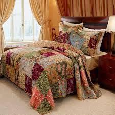 You'll find lots of beautiful bed toppers at nordstrom. French Country Floral Patchwork Cotton Quilt Set Luxury Linens 4 Less