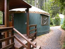 Umpqua lighthouse state park photos. Front Of The Yurt Picture Of Umpqua Lighthouse State Park Yurts Reedsport Tripadvisor