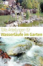 3,1x0,5x0,2 lxbxt) über einen überlauf in eine. Wasserlauf Selber Bauen Selbst De Wasserlauf Bachlauf Im Garten Wasser Im Garten