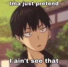 Pin By Nats On Haikyuu Anime Meme Face Funny Anime Pics Anime Memes