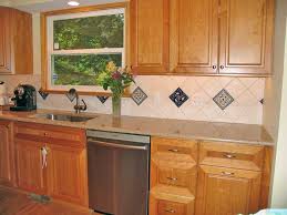 accent tiles in backsplash minimalist