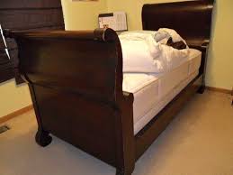 Antique Mahogany Sleigh Bed Twin Single Size 100 Years Old Empire Furniture Sleigh Beds Twin Sleigh Bed Furniture