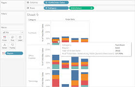 calculate percentages in tableau tableau