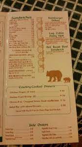 Flapjack's pancake cabin offers a breakfast and lunch menu with a wide variety of options. Menu Picture Of Log Cabin Pancake House Gatlinburg Tripadvisor