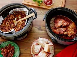 Companies with small staffs and small budgets can still host memorable holiday parties that pack big fun. Slow Cooker Holiday Party Recipes Food Network Holiday Recipes Menus Desserts Party Ideas From Food Network Food Network