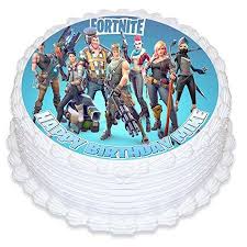 Fortnite 3rd birthday cake locations 2020. Free Shipping Buy Fortnite Cake Image Personalized Topper Icing Sugar Paper 8 Round Circle At Walmart Co Party Invitations Diy 8th Birthday Cake Edible Images