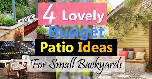 Check spelling or type a new query. 4 Lovely Budget Patio Ideas For Small Backyards Balcony Garden Web