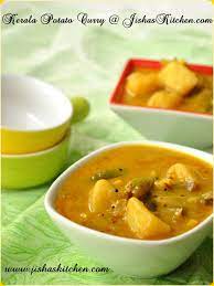 Jisha S Kitchen Kerala Style Potato Curry Indian Recipes Kerala Nadan Recipes Kuttanadan Recipes Indian Food Recipes Potato Curry Veg Recipes