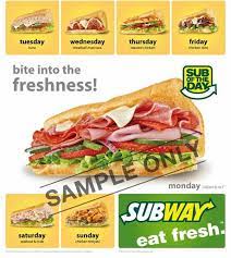 However, just because i've listed these doesn't mean they're offered. Subway Malaysia Sub Of The Day Menu Http Www Mudah Co Subway Malaysia Menu 873