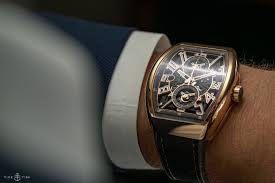 Franck muller master banker ref. Introducing Three Times The Charm The Franck Muller Vanguard Master Banker Skeleton Time And Tide Watches
