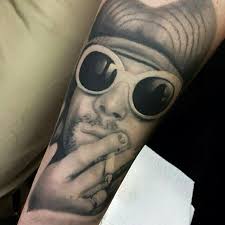 I Want A Kurt Cobain Tattoo Kurt Cobain Tattoo Tattoos Fan Tattoo