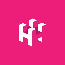 Hh Monogram Type Gang Startup Logo Design Startup Logo Logo Design Typography